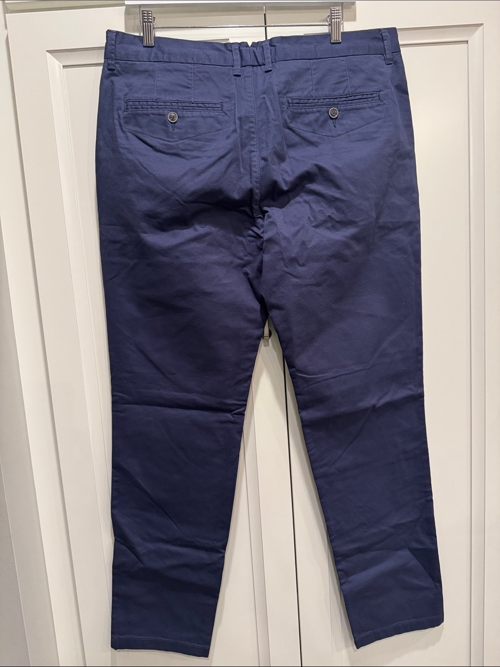 Perk NWT Stretch Chino Pants Navy Blue Slim Fit Men’s Size 36X32 - Picture 6 of 7